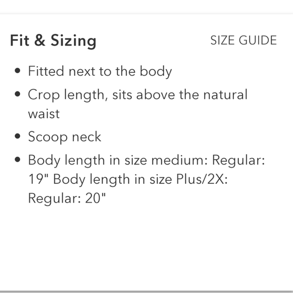 NWT Athleta Shanti Rib Crop Tank - Picture 4 of 13